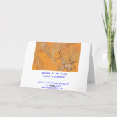 Carte Accueil au monde (Dos)