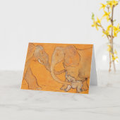 Carte Accueil au monde (Fleur jaune)