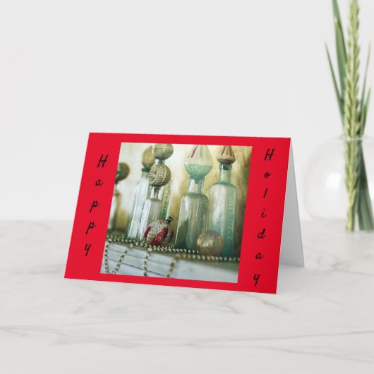 CARTE **ACCUEIL D'AMITIÉ** JOYEUX VACANCES NOËL (Devant)