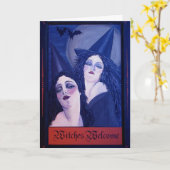 Carte Accueil de sorcières (Fleur jaune)