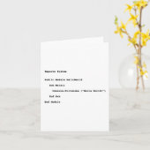 Carte Accueil du monde de Visual Basic Hello (Fleur jaune)