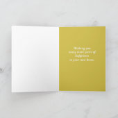 Carte Accueil Joyeux Anniversaire Maison de plage de Rea (Intérieur)