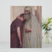 Carte Accueil (Père et Fils) (Debout devant)