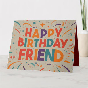 Carte Accueil pour l'anniversaire de naissance Salutatio