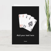 Carte ACE Attitude + Engagement = Excellence (Dos)