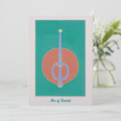 Carte Ace of Swords (Debout devant)