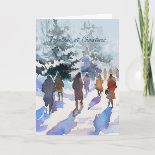 Carte Achats de sapins (Devant)
