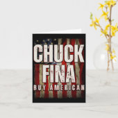 Carte Acheter American Chuck Fina Chine Jour de la libér (Fleur jaune)