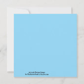 Carte Acier bleu gris couleur solide (Dos)