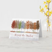 Carte Across the Miles Give Thanks (Fleur jaune)