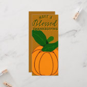 Carte Action de grâces (Devant/Arrière en situation)