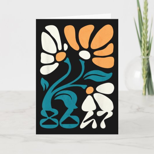 Carte Activisme Subtil Groovy Floral Boho Politique Prot (Devant)