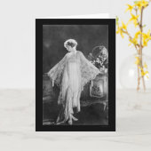 Carte Actrice Lillian Gish 1922 (Fleur jaune)