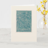 Carte Adam et Eve (Fleur jaune)