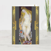 Carte Adam et Eve de Klimt restaurés (Devant)