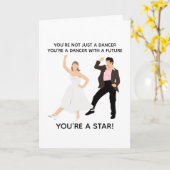 Carte ADD YOUR OWN TEXT dancing birthday (Fleur jaune)