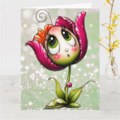 Carte Add your special message  (Fleur jaune)