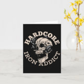 Carte Addict hardcore Iron (Fleur jaune)