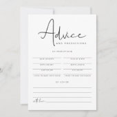 Carte ADELLA Modern Baby Advice and Predictions Ca (Devant)