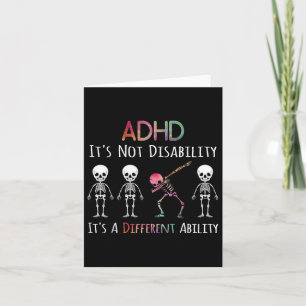 Carte Adhd Sensibilisation Dab Don Ajouté Son Non-Handic