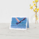 Carte Adieu_ (Fleur jaune)
