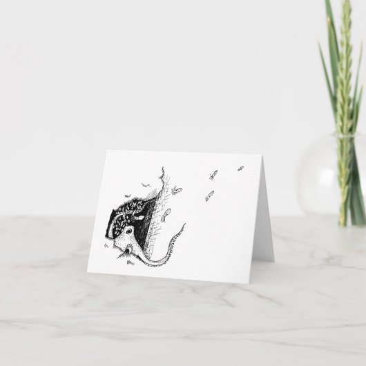 Carte Adieu octopus (Devant)