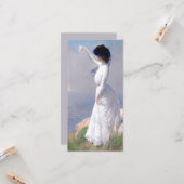 Carte Adieu (par Joseph DeCamp) (Devant/Arrière en situation)