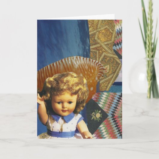 Carte Adieu pour l'été (Devant)