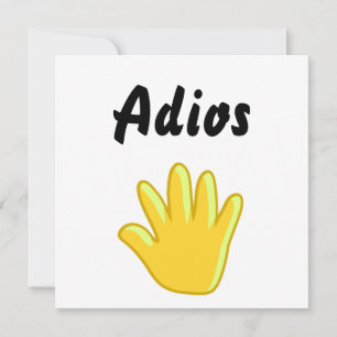 Carte Adios