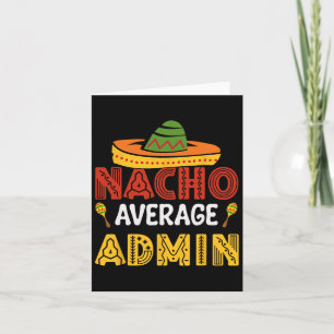 Carte Administrateur Nacho Moyen Cinco De Mayo