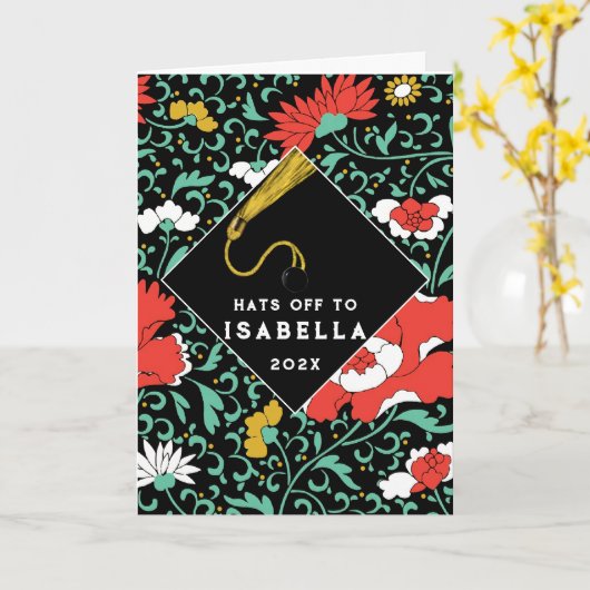 Carte Ado d'études (Fleur jaune)