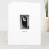 Carte Adobe Doorway Architecture Photographie noir et bl (Dos)