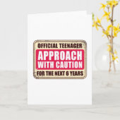 CARTE ADOLESCENCE OFFICIELLE (Fleur jaune)