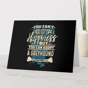 Carte Adopter Un T-shirt Greyhound Secourir Chemise Chie
