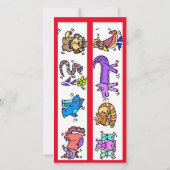 Carte Adoptez Don't Shop, Animal Rescue, Signets (Dos)