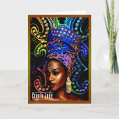 Carte Adoptez l'Esprit de Mardi Gras (Devant)