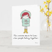 Carte adoption (Fleur jaune)