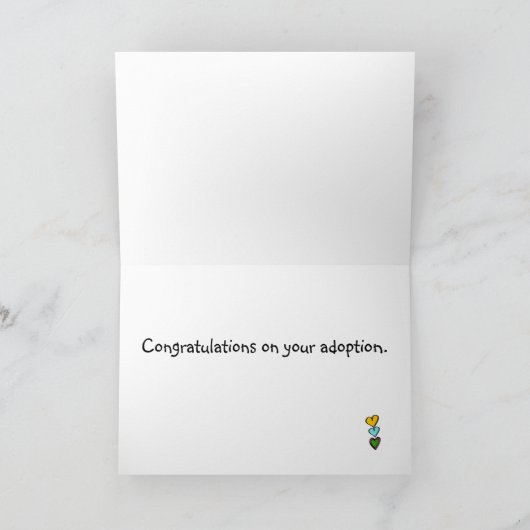 Carte adoption (Intérieur)