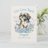 Carte Adoption Chih Tzu Chien, Jour Gotcha (Debout devant)