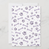 Carte Adoption de chien berger allemand, journée Gotcha (Dos)