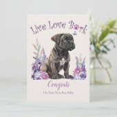 Carte Adoption de chien Cane Corso, journée Gotcha (Debout devant)