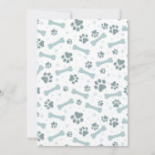 Carte Adoption de chien caniche, Jour de Gotcha (Dos)