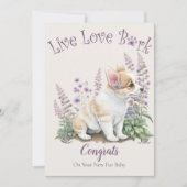 Carte Adoption de chien Corgi, Jour J'ai Craqué (Devant)