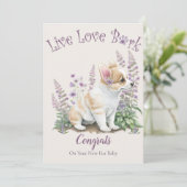 Carte Adoption de chien Corgi, Jour J'ai Craqué (Debout devant)