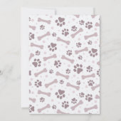 Carte Adoption de Shar-Pei, Jour J (Dos)