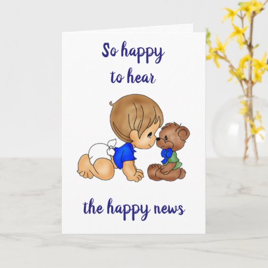 CARTE **ADOPTION** FÉLICITATIONS AVEC L'AIDE D'AMIS (Fleur jaune)