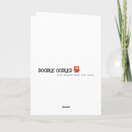 Carte adoption greeting card (Dos)