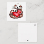 Carte adorable en style carte postale (Devant / Derrière)