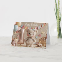 Adorable Teddy Bear First Birthday Celebration