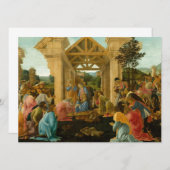 Carte Adoration de la Magi (Devant / Derrière)